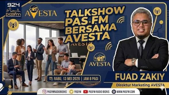 Banner Persiapan Talkshow Media exposure Avesta Media