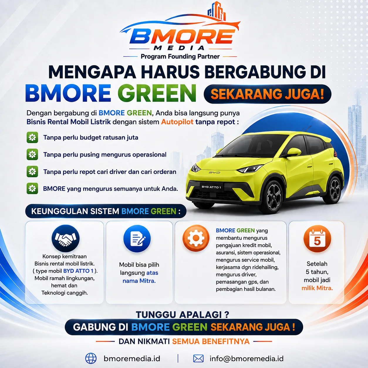 B-More kemitraan mobil produktif
